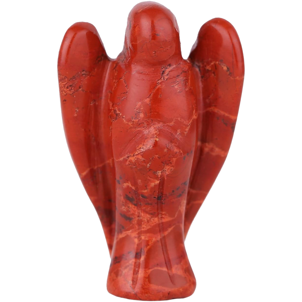 Ange en Jaspe rouge
